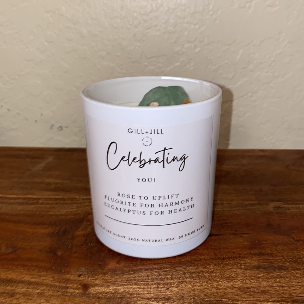 Gill + Jill Celebrating You Scented Candle